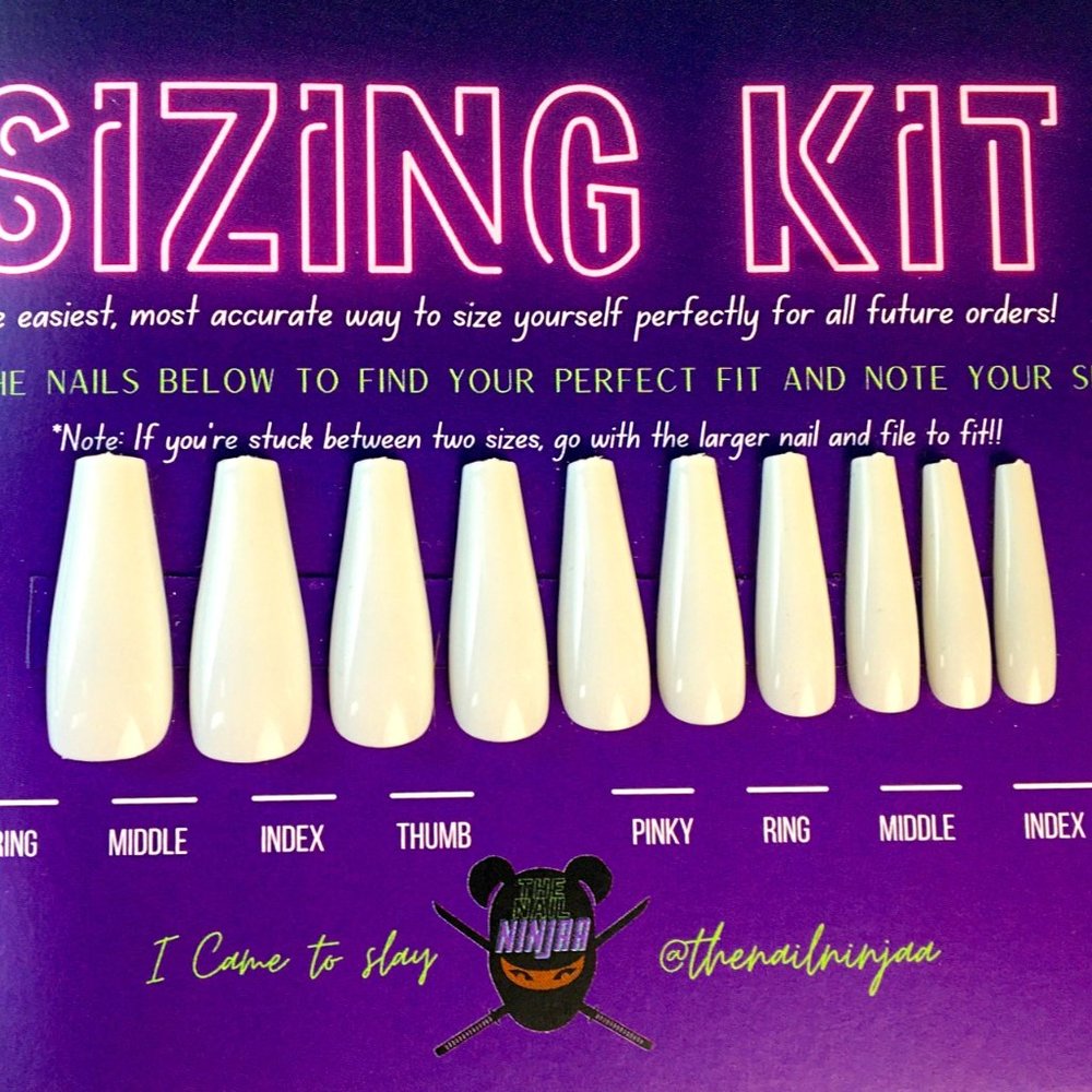 #PressPlay x The Nail Ninjaa  Sizing Kit